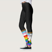 Two-Spirit LGBTQ+ Progress Pride-vlag Leggings (Links)