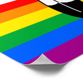Two-Spirit LGBTQ+ Progress Pride-vlag Poster (Hoek)
