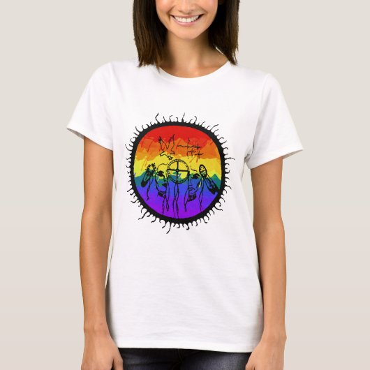 Two-Spirit Mountain Scape T-shirt (Voorkant)