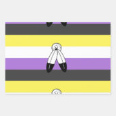 Two-Spirit Nonbinary Pride Vlag Inpakpapier Vel (Voorkant)