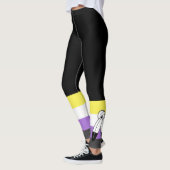 Two-Spirit Nonbinary Pride Vlag Leggings (Links)