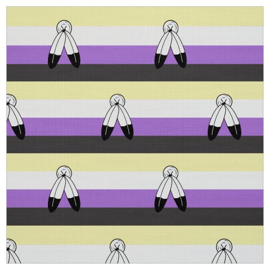 Two-Spirit Nonbinary Pride Vlag Stof (Swatch)