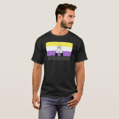Two-Spirit Nonbinary Pride Vlag T-shirt (Voorkant volledig)