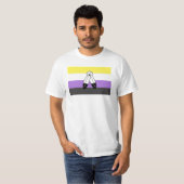 Two-Spirit Nonbinary Pride Vlag T-shirt (Voorkant volledig)