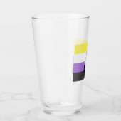 Two-Spirit Nonbinary Pridevlag Glas (Rechts)