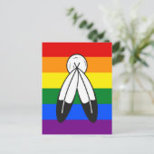 Two-Spirit Pride Flag Briefkaart (Staand voorkant)