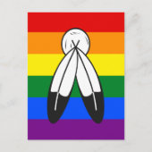 Two-Spirit Pride Flag Briefkaart (Voorkant)