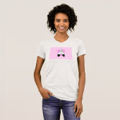 Two-Spirit Roze Driehoek Vlag T-shirt (Voorkant volledig)