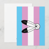 Two-Spirit Trans Pride-vlag Feestdagenkaart (Voorkant / Achterkant)
