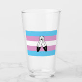 Two-Spirit Trans Pride-vlag Glas (Voorkant)