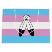 Two-Spirit Trans Pride-vlag Groot Cadeauzakje (Voorkant)