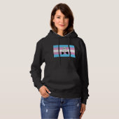 Two-Spirit Trans Pride-vlag Hoodie (Voorkant volledig)