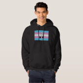 Two-Spirit Trans Pride-vlag Hoodie (Voorkant volledig)
