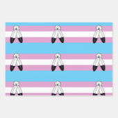 Two-Spirit Trans Pride-vlag Inpakpapier Vel (Voorkant 3)