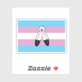 Two-Spirit Trans Pride-vlag Sticker (Vel)