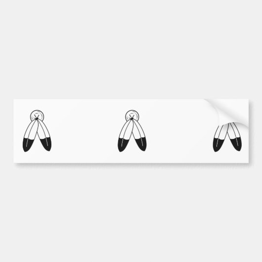 Two-Spirit-vlag Bumpersticker (Voorkant)
