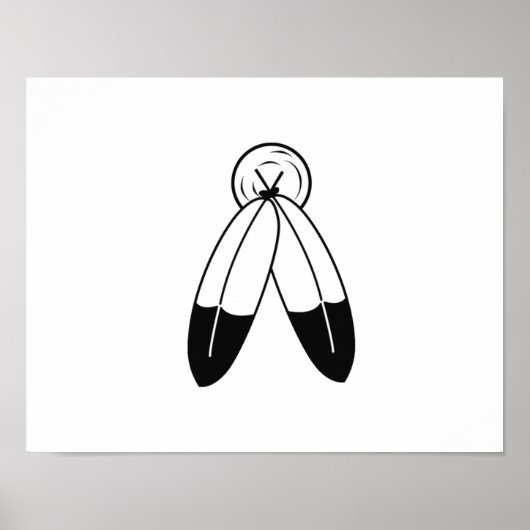 Two-Spirit-vlag Poster (Voorkant)