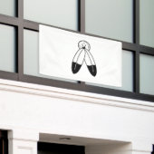 Two-Spirit-vlag Spandoek (Buitenkant Gebouw)