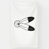Two-Spirit-vlag Spandoek (Verticaal)