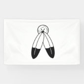 Two-Spirit-vlag Spandoek (Horizontaal)
