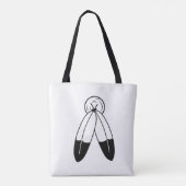 Two-Spirit-vlag Tote Bag (Achterkant)