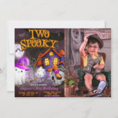 Two Spooky - 2e Verjaardag met Afbeelding Kaart (Voorkant)