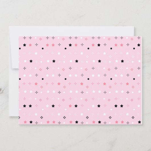 Two Spooky Pink Halloween Invite with Photo Kaart (Achterkant)