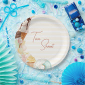 Two Sweet 2nd Birthday Candy Party Plates Papieren Bordje (Feest)