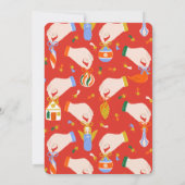 Two Sweet Christmas Cookies Cocoa Mug 2nd Birthday Kaart (Achterkant)