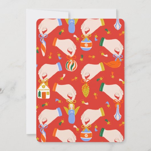 Two Sweet Christmas Cookies Cocoa Mug 2nd Birthday Kaart (Achterkant)