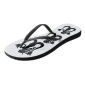 Two-Tail Mermaid Silhouette Thunder_Cove Teenslippers (Schuin)