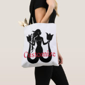Two-Tail Mermaid Silhouette Thunder_Cove Tote Bag (Dichtbij)