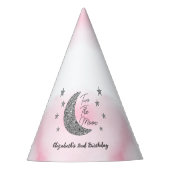 Two The Moon 2e verjaardagsfeest Pet Feesthoedjes (Voorkant)