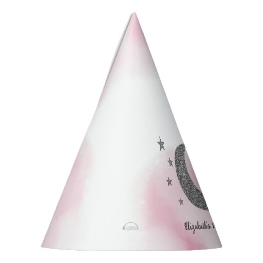 Two The Moon 2e verjaardagsfeest Pet Feesthoedjes (Links)