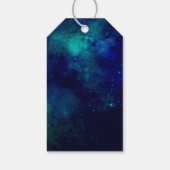 Two The Moon 2nd Birthday Party Dank je Cadeaulabel (Achterkant)