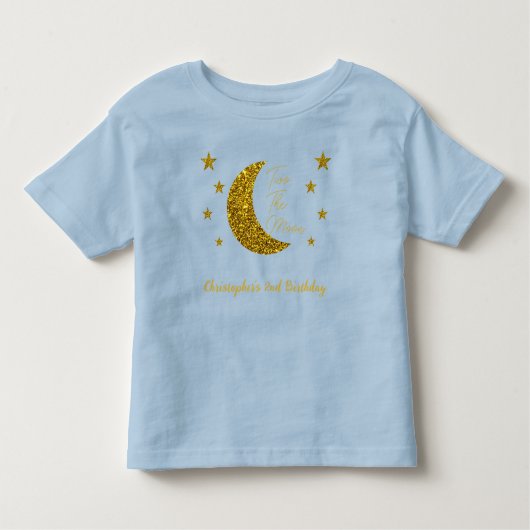 Two The Moon 2nd Birthday Peuter T-shirt (Voorkant)