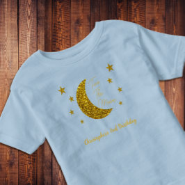 Two The Moon 2nd Birthday Peuter T-shirt