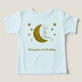 Two The Moon 2nd Birthday Peuter T-shirt (Design voorkant)