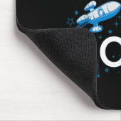 Two The Moon 2nd Planets Lover Birthday Space Rock Muismat (Hoek)