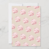 Two The Moon Boho 2e verjaardag Kaart (Achterkant)