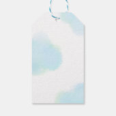 Two The Moon Labels voor de tweede verjaardag Cadeaulabel (Achterkant)