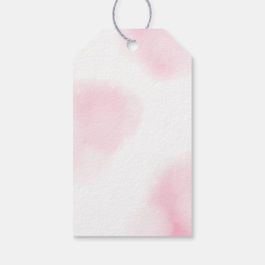 Two The Moon Labels voor de tweede verjaardag Cadeaulabel (Achterkant)