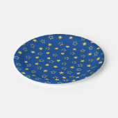  Two The Moon Second Birthday Papieren Bordje (Gekanteld)