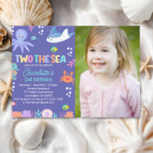 TWO the SEA Photo – 2nd Birthday Party Girl