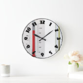 Two Thermometers Clock Grote Klok (Huis)