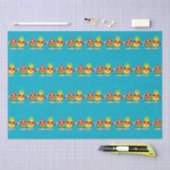 Two-Ti Fruiti Twin Baby shower Tissuepapier (Craft)
