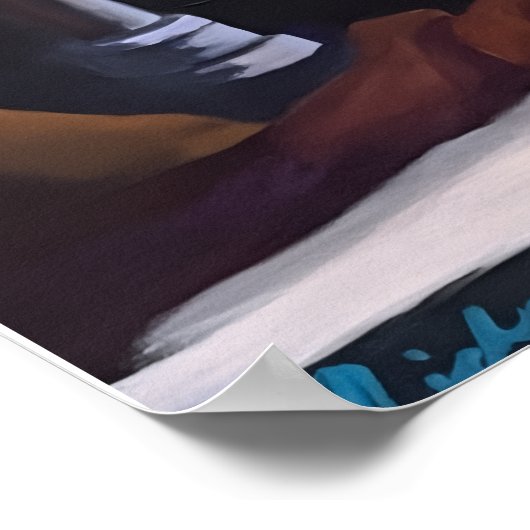 Two Tickets a Retro Las Vegas Sign poster (Hoek)