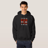Two Titles Dad and Axe Thrower Axe Throwing   Hoodie (Voorkant volledig)