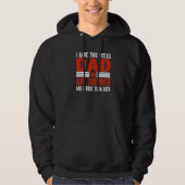 Two Titles Dad and Axe Thrower Axe Throwing   Hoodie (Voorkant)
