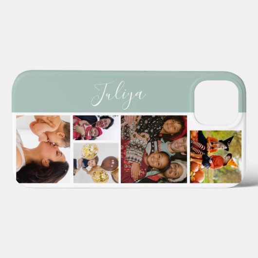 two tone 5 fotocollagescript Case-Mate iPhone case (Achterkant (horizontaal))